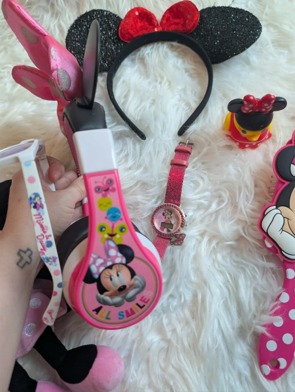 Minnie Mouse Pink Accessories Bundle 2000s Bundke Lot Y2k Collectable Vintage - Picture 6 of 7